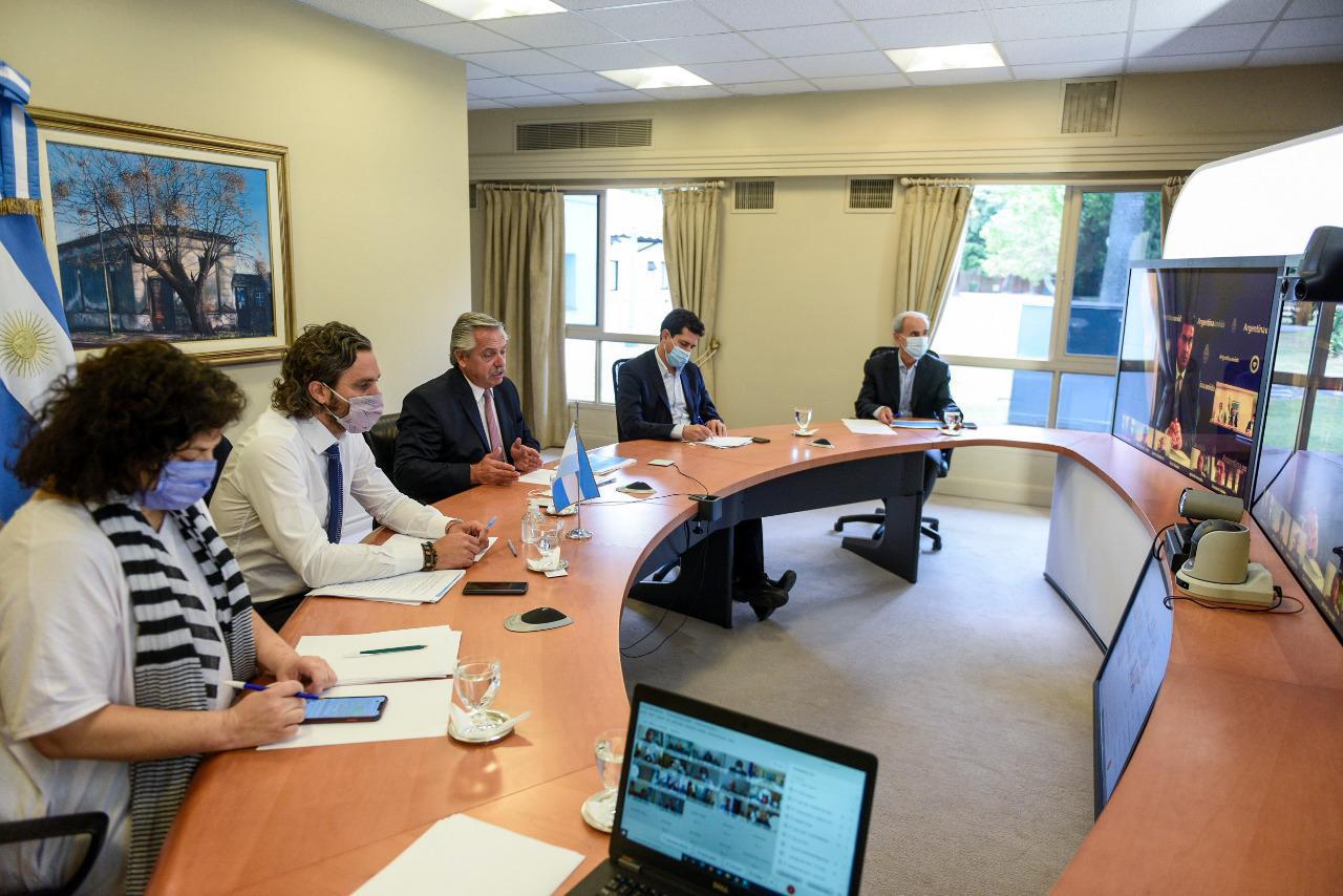 reunión del presidente y gobernadores