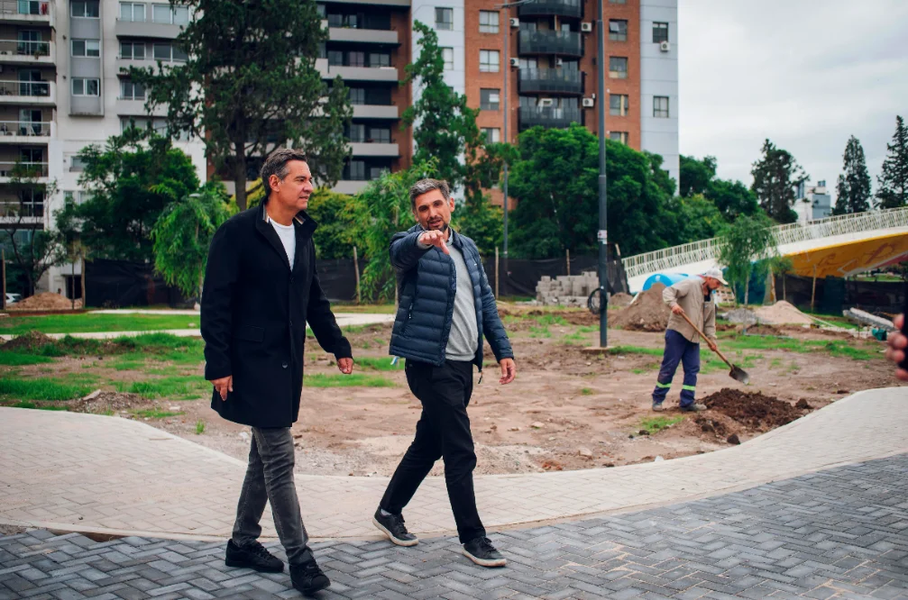 Obra en Parque de las Tejas