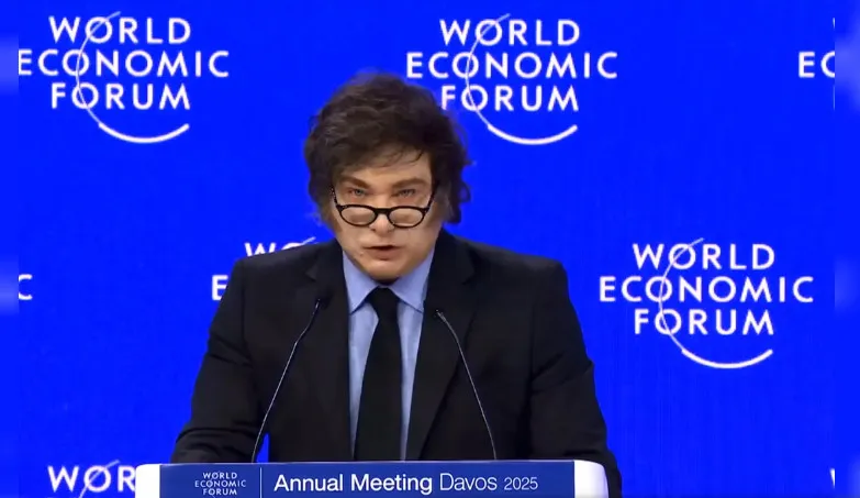 milei en davos