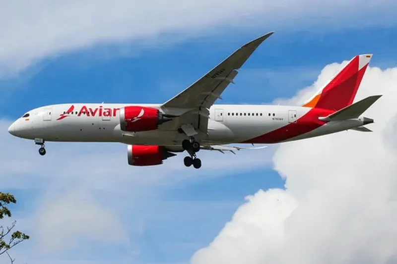 avion-avianca-linea-aérea_ NA