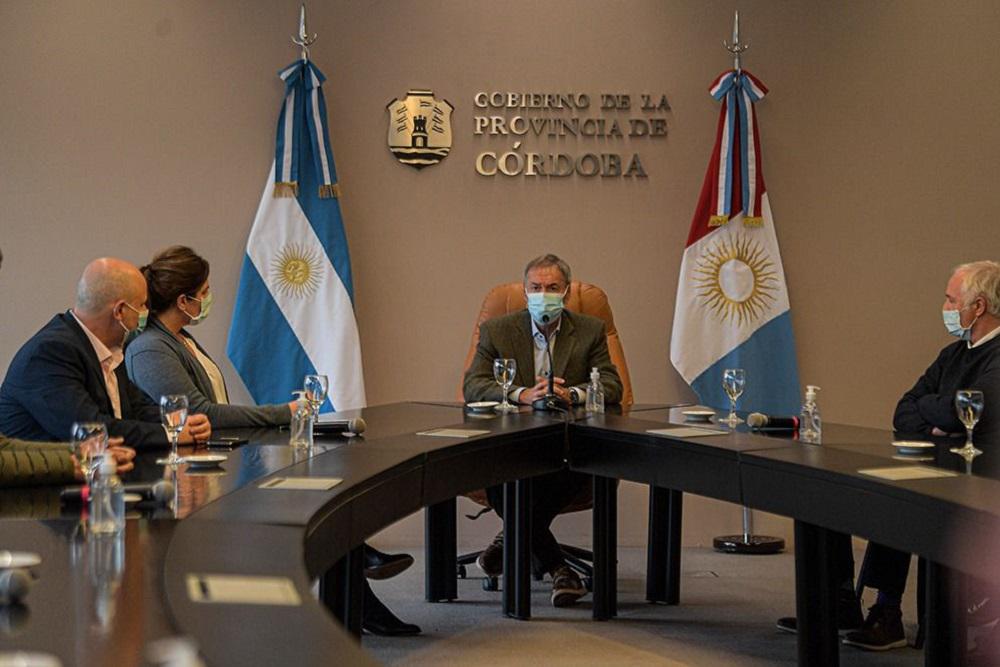 Schiaretti reci bió a representantes de GAM