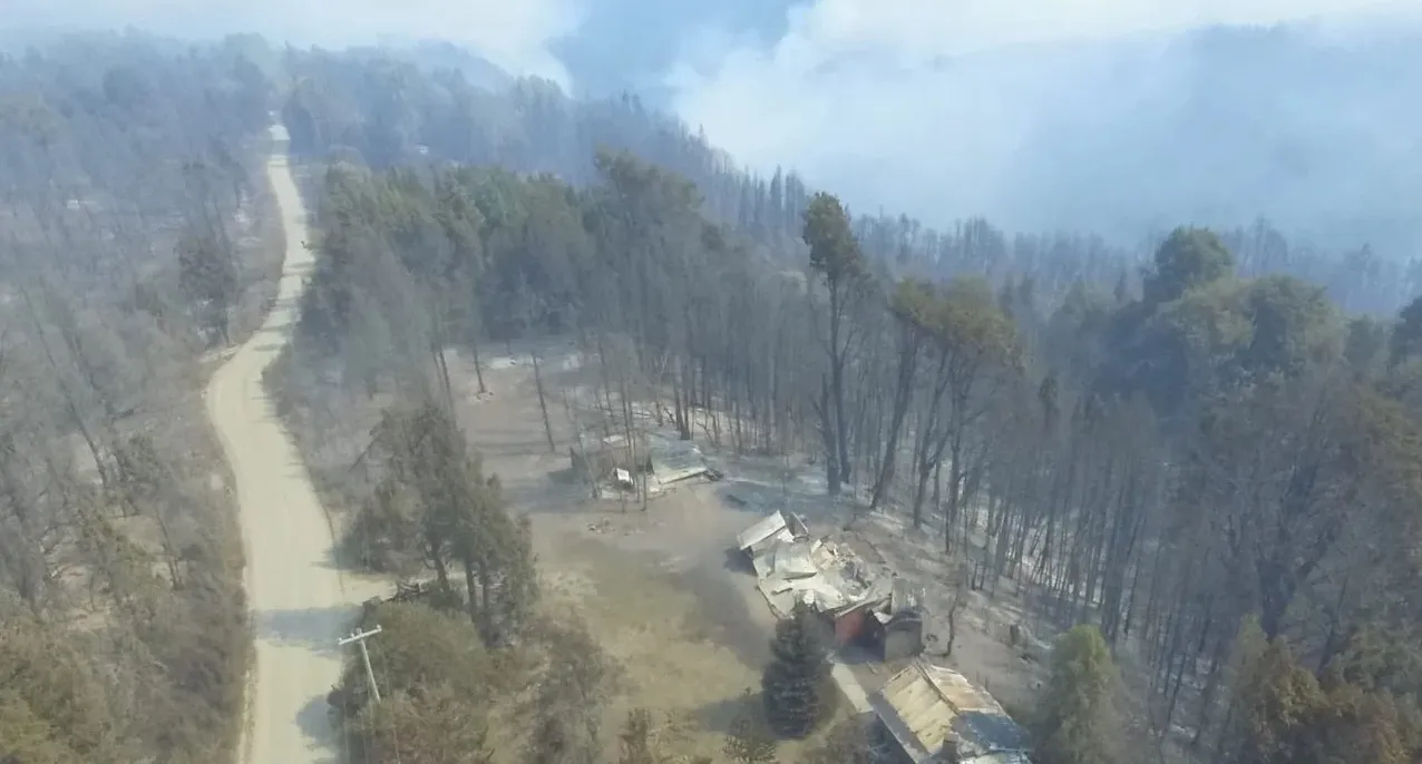 incendios en El Bolsón