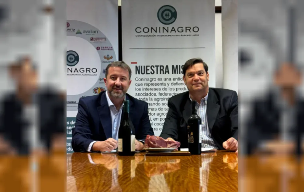 presidentes del IPCVA y de COVIAR
