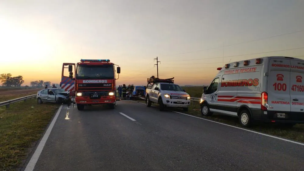 EL OBJETIVO FOTO ACCIDENTE JEANMAIRE RUTA 19