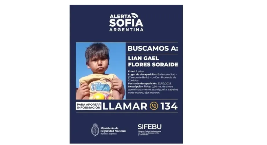 Lian alerta sofía