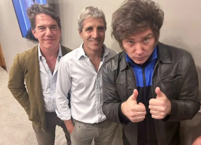 Milei y Caputo