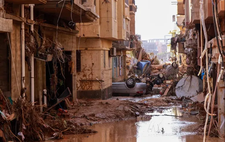 inundaciones en libia