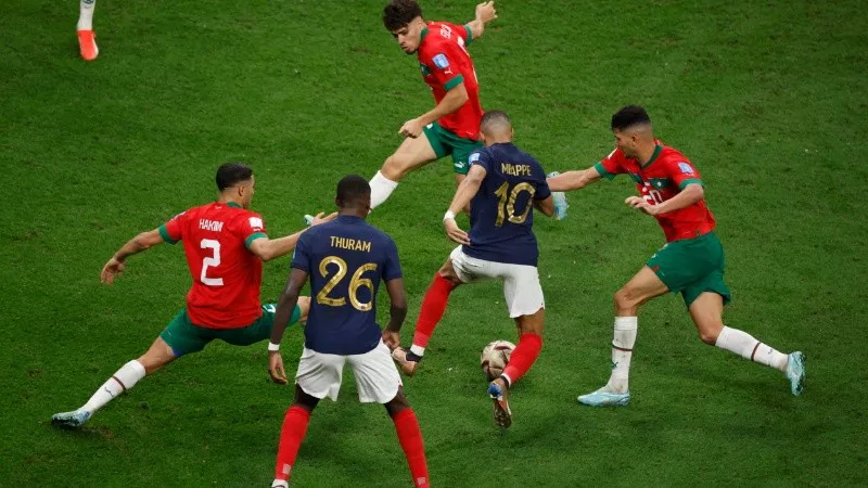 francia le ganó a marruecos