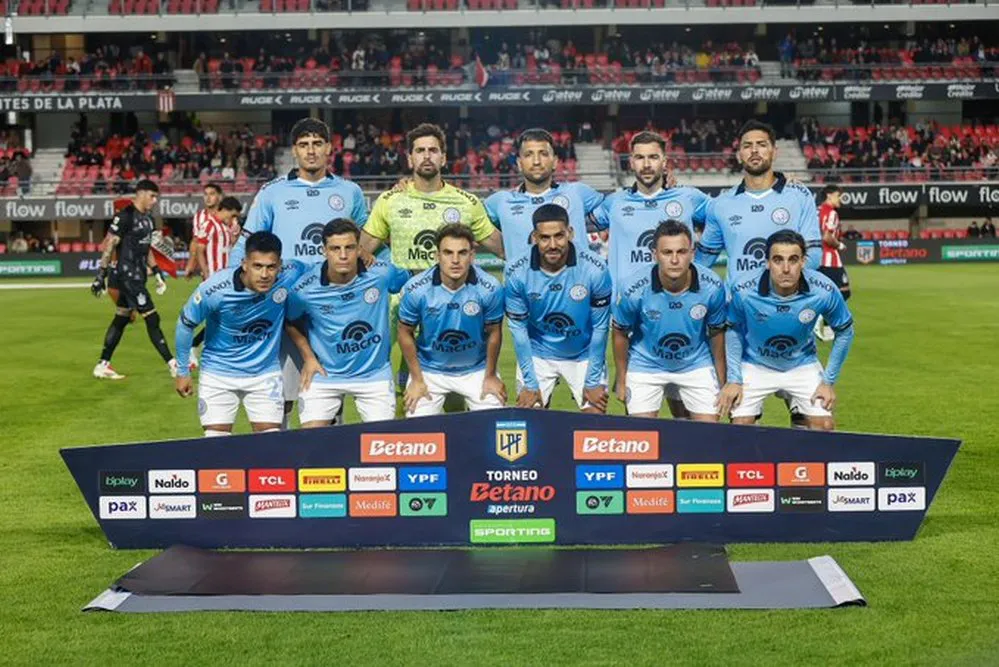EL OBJETIVO FOTO ESTUDIANTES LP BELGRANO EQUIPO X BELGRANO