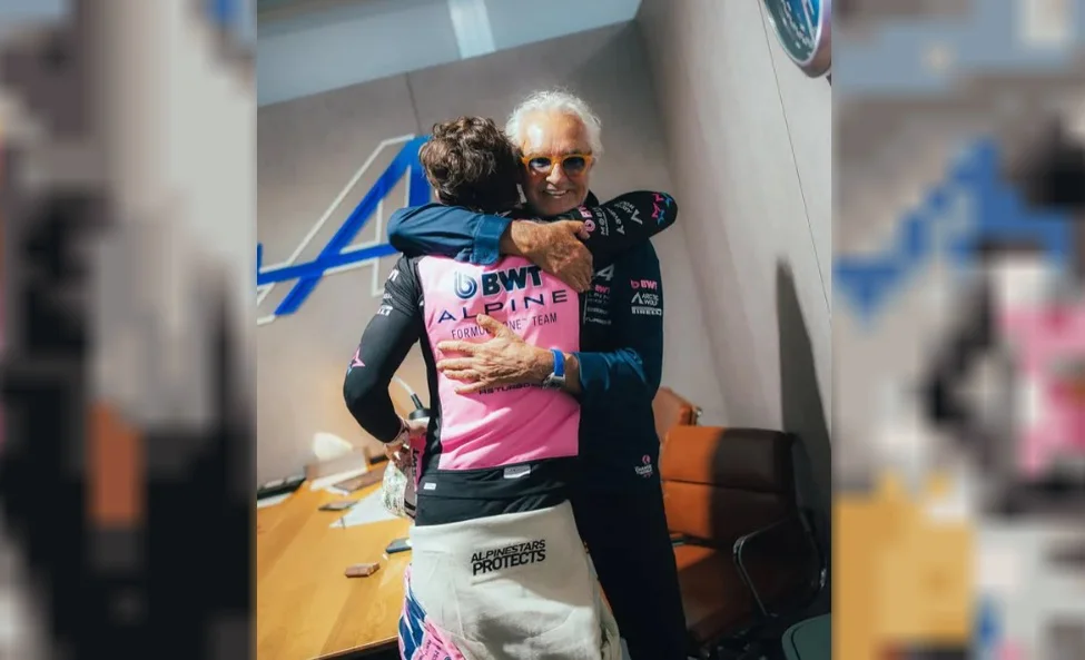 Colapinto y Briatore