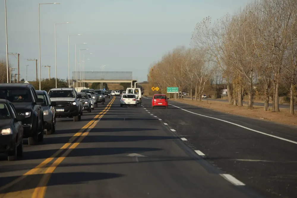 la avenida Padre Luchesse