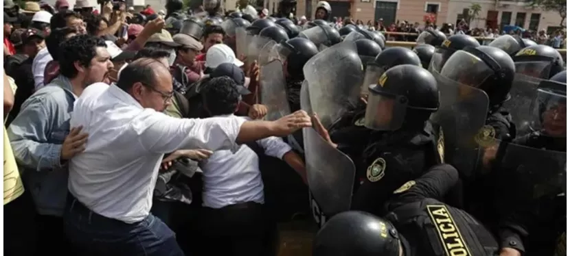 protestas en Perú