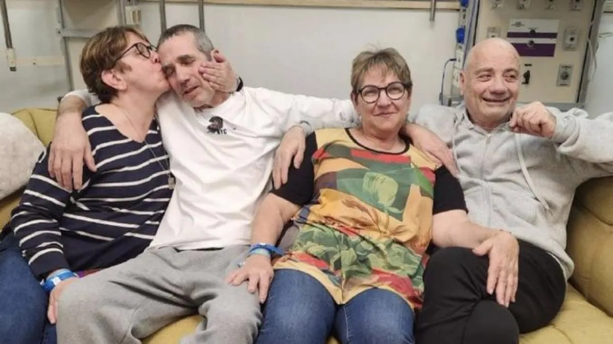 rehenes argentinos fueron liberados