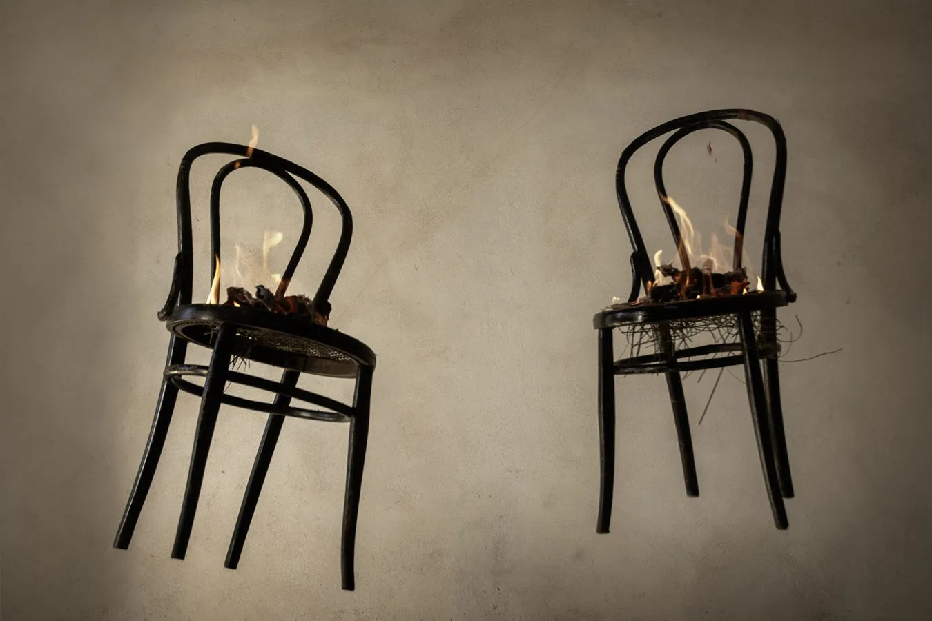 el incendio de las flores