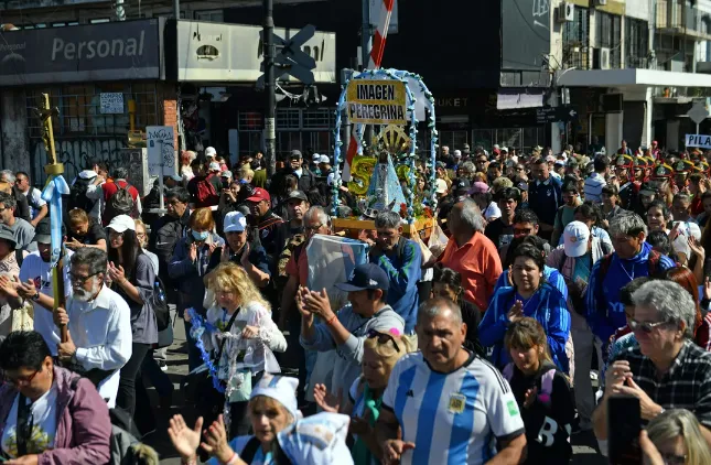peregrinación a a virgen de lujan