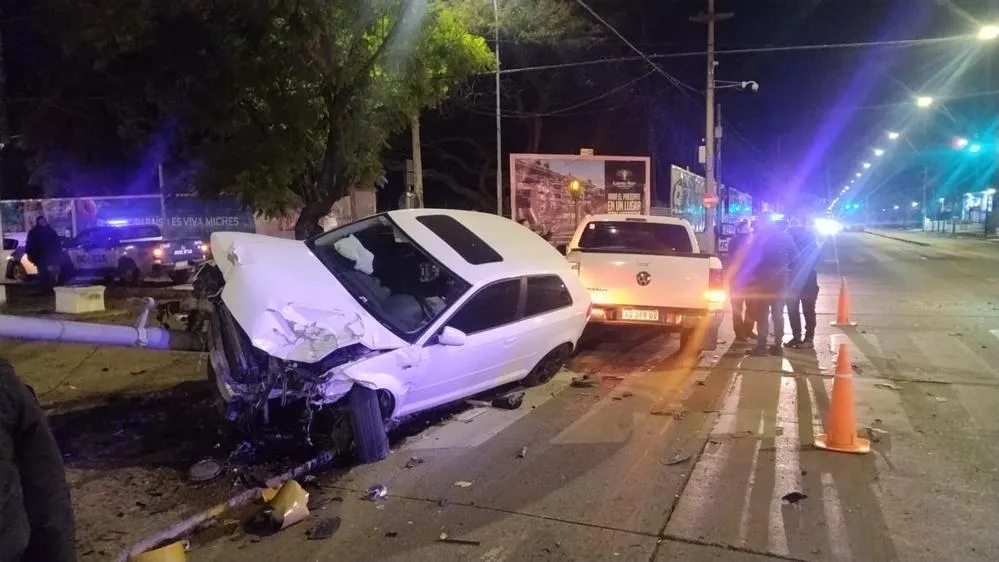 EL OBJETIVO FOTO SINIESTRO VIAL VILLA BELGRANO GAUSS RECTA