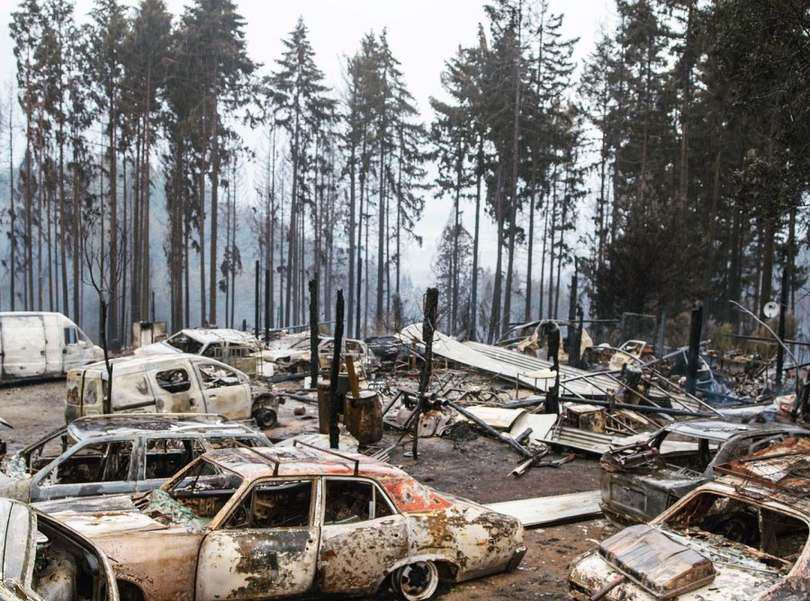 7 - Incendios - El Hoyo - Chubut