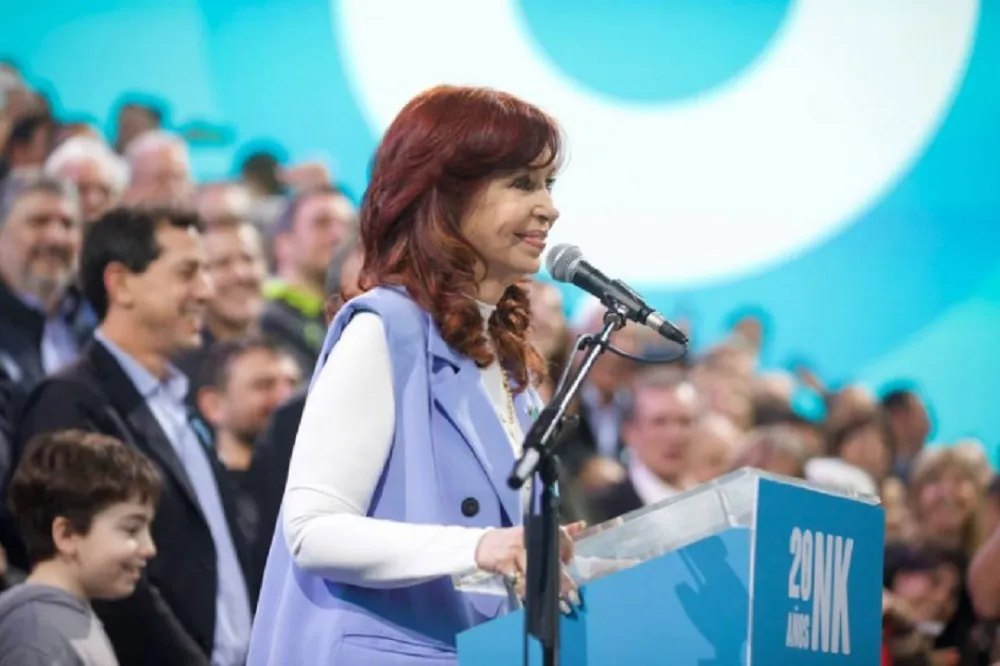 Cristina Kirchner plaza de mayo
