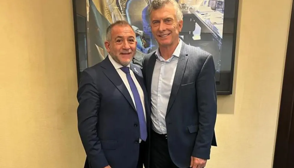 Mauricio Macri y Luis Juez