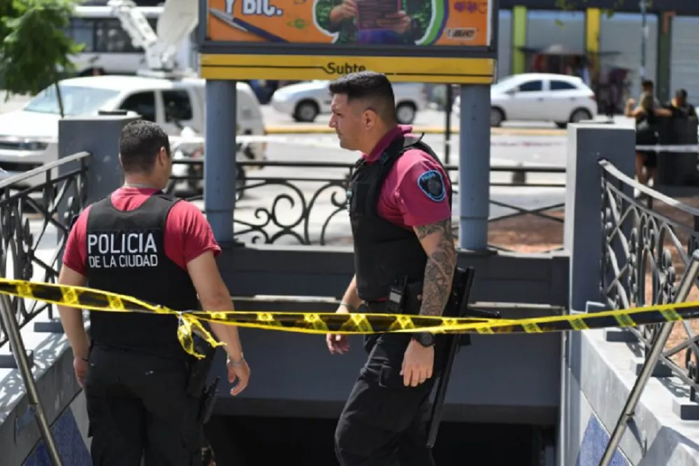 UTA subte muerte de policia 1