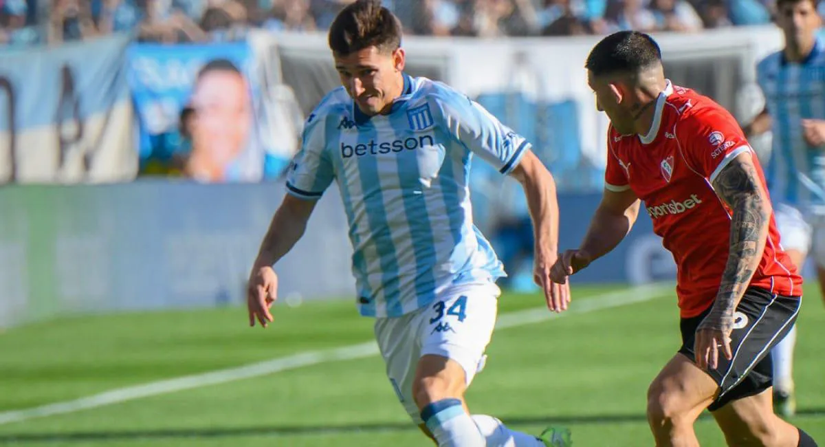 racing empató con independiente