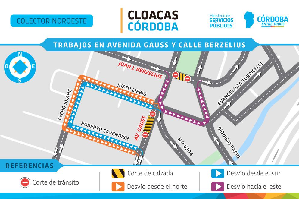 desvío de tránsito