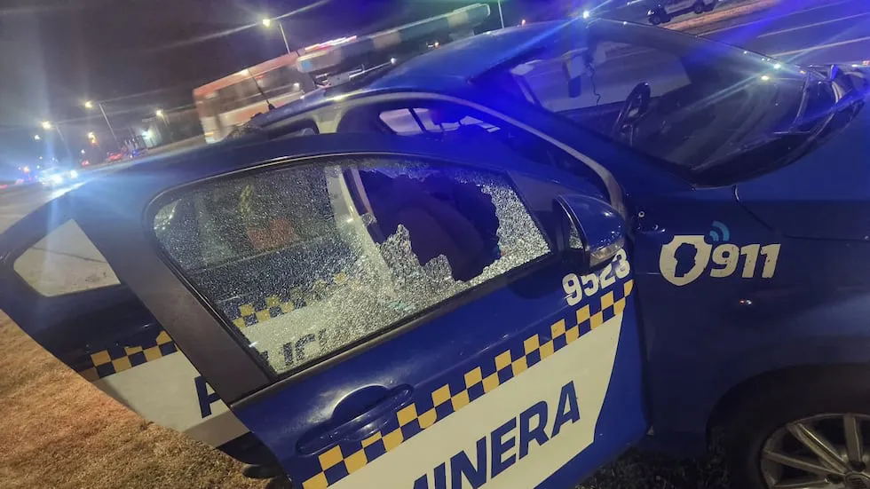 policia caminera atacado