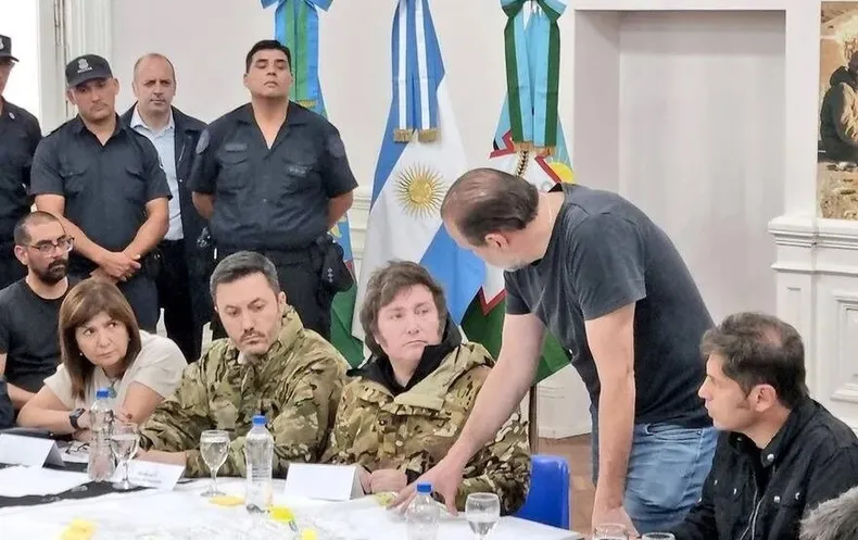 Milei en Bahía Blanca