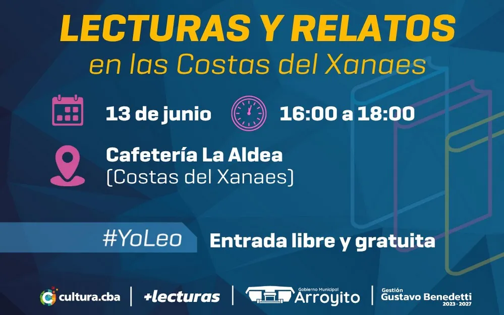 EL OBJETIVO FOTO ARROYITO LA NOCHE DE LAS LECTURAS 1