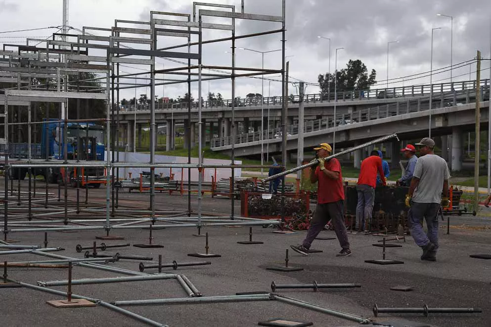 los preparativos del Córdoba Open