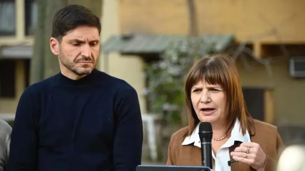 Patricia Bullrich y Maximiliano Pullaro