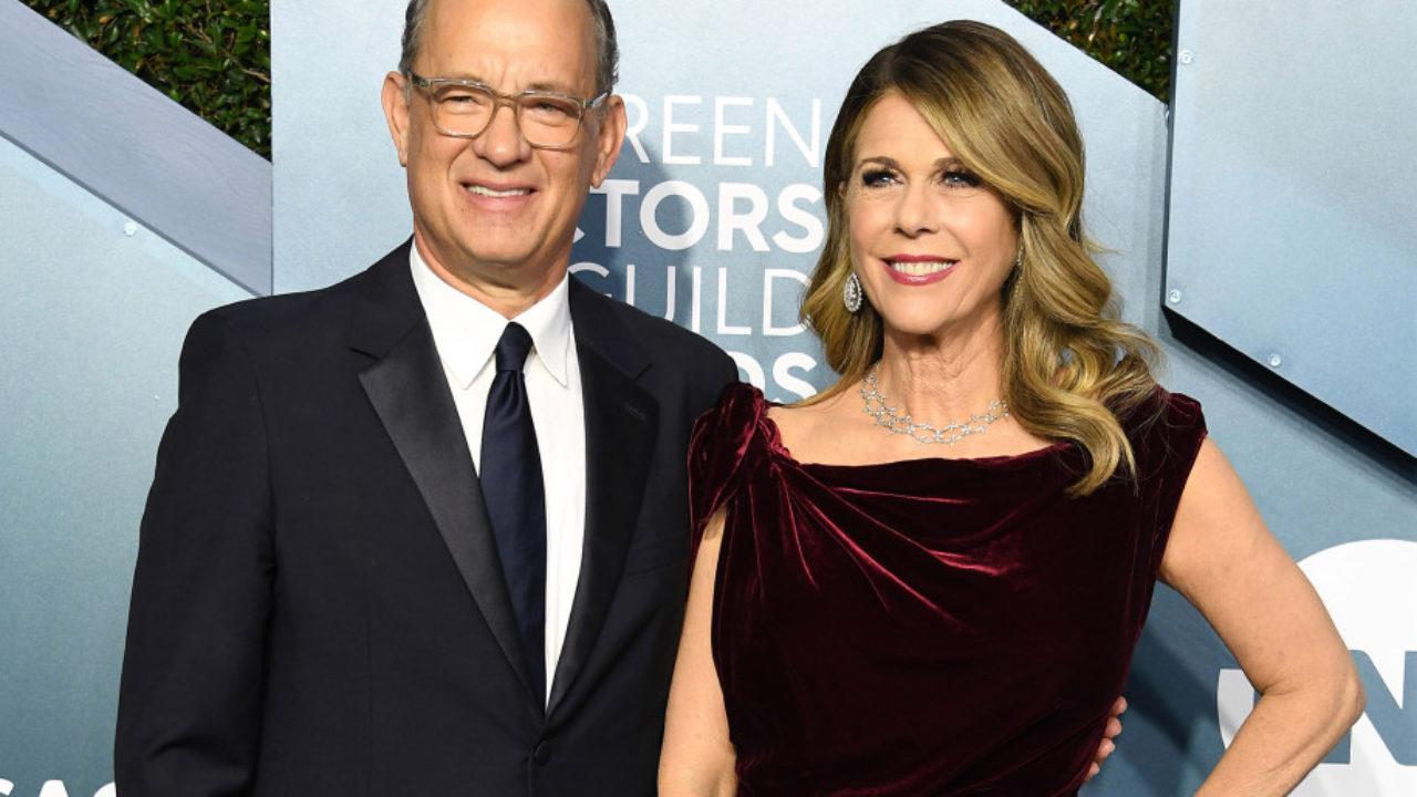 Tom hanks y su esposa