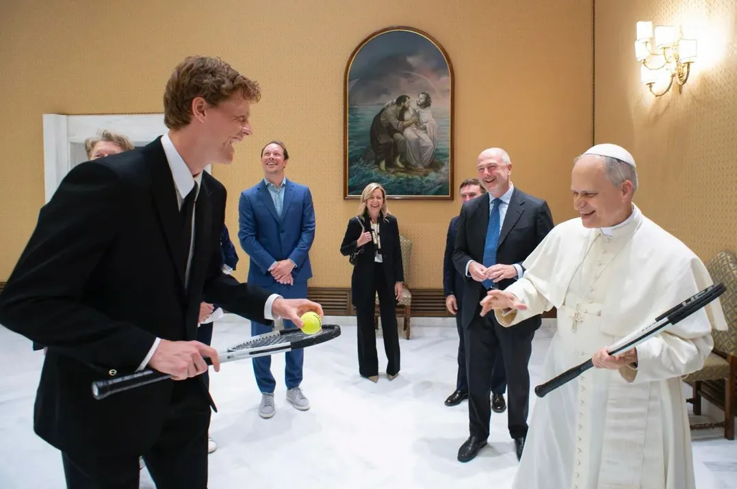 Sinner y el Papa