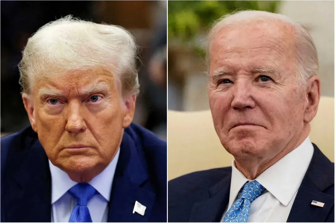 Trump y Biden