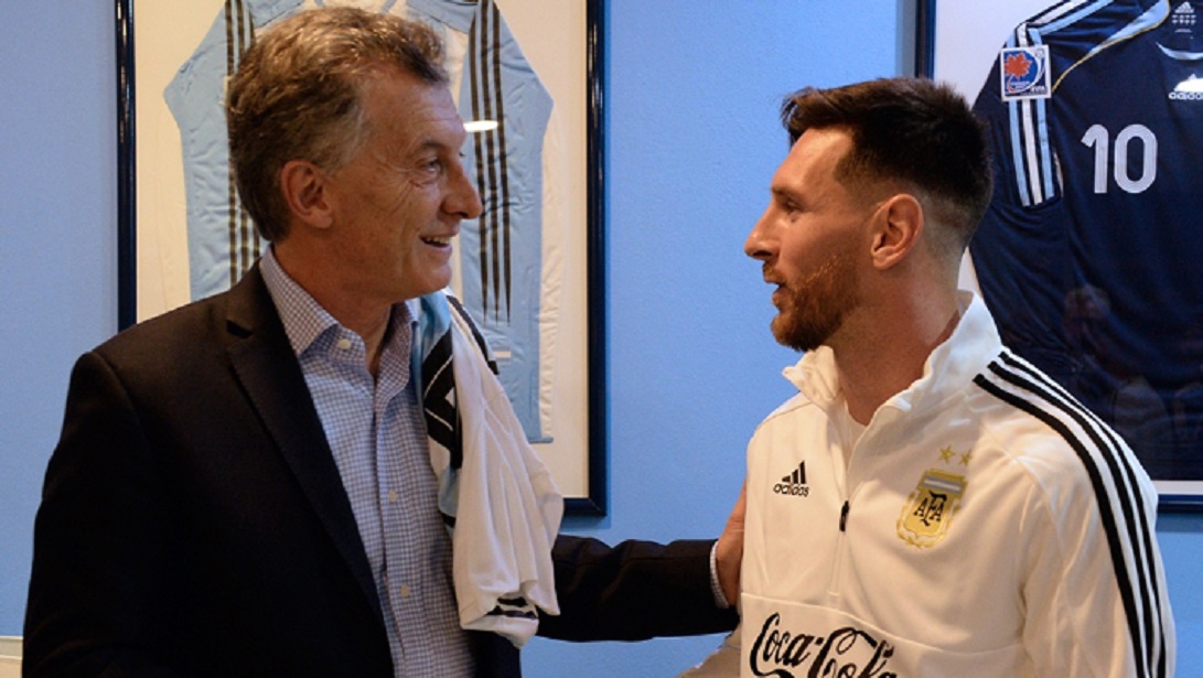 Macri Messi