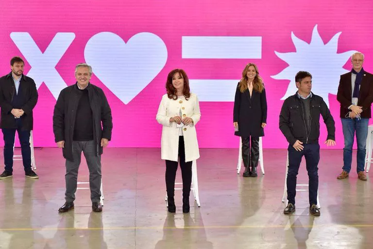 Alberto y Cristina Frente de Todos