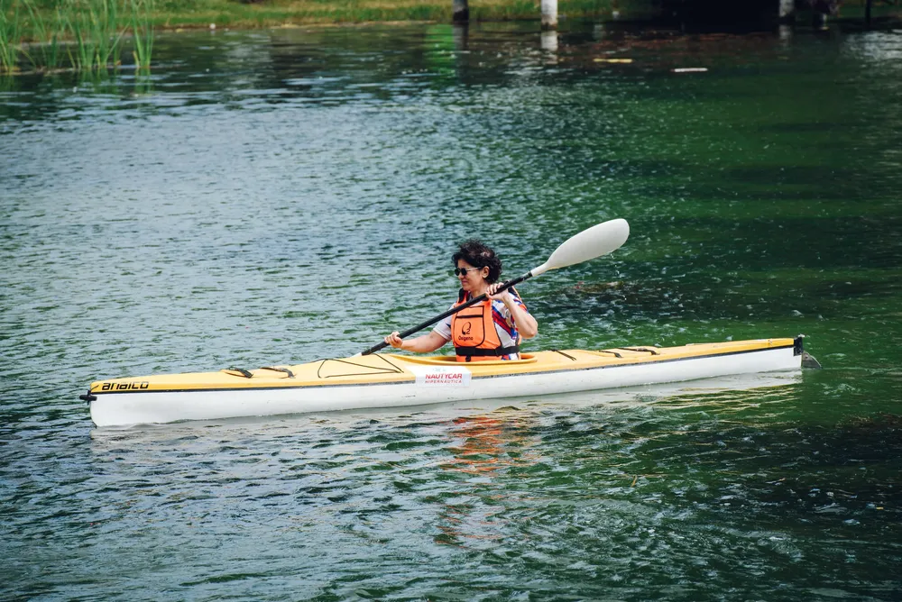 la laguna del parque sarmiento