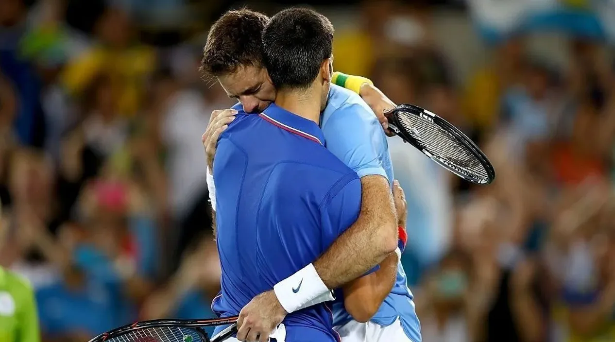 Del Potro y Djokovic