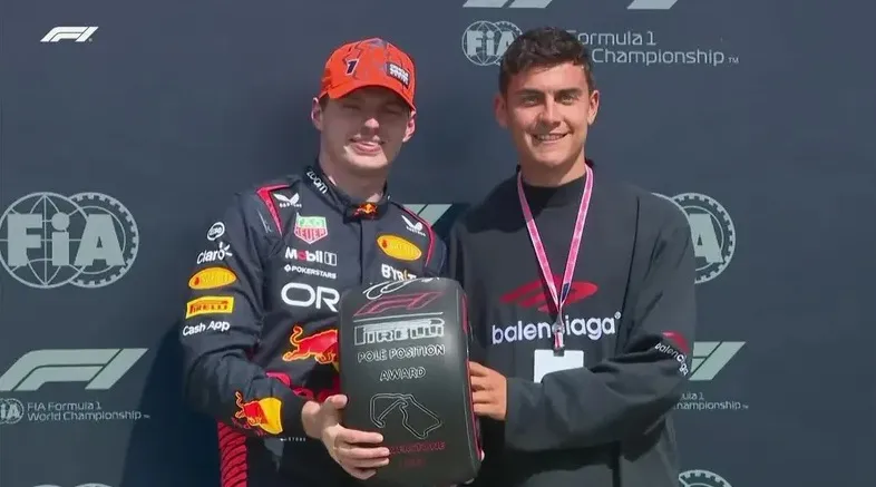 verstappen y dybala