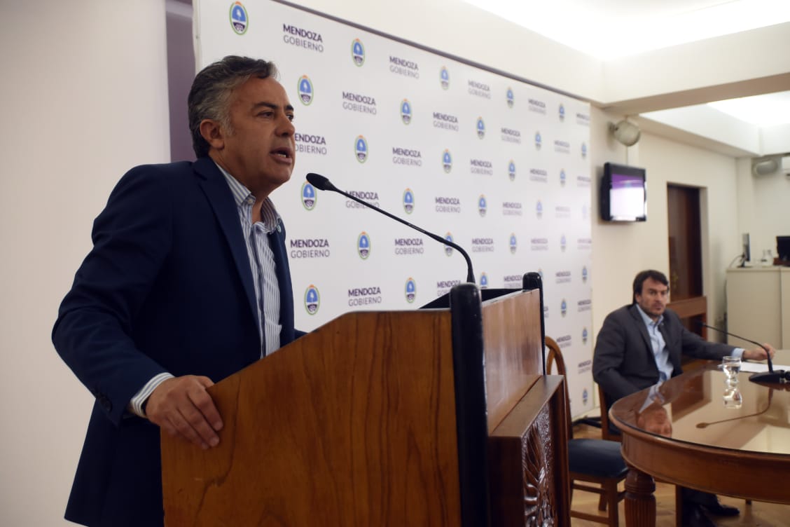 Alfredo Cornejo gob de Mendoza