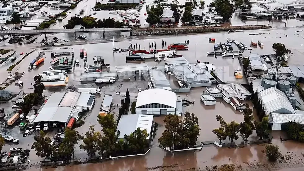temporal trágico en bahía blanca