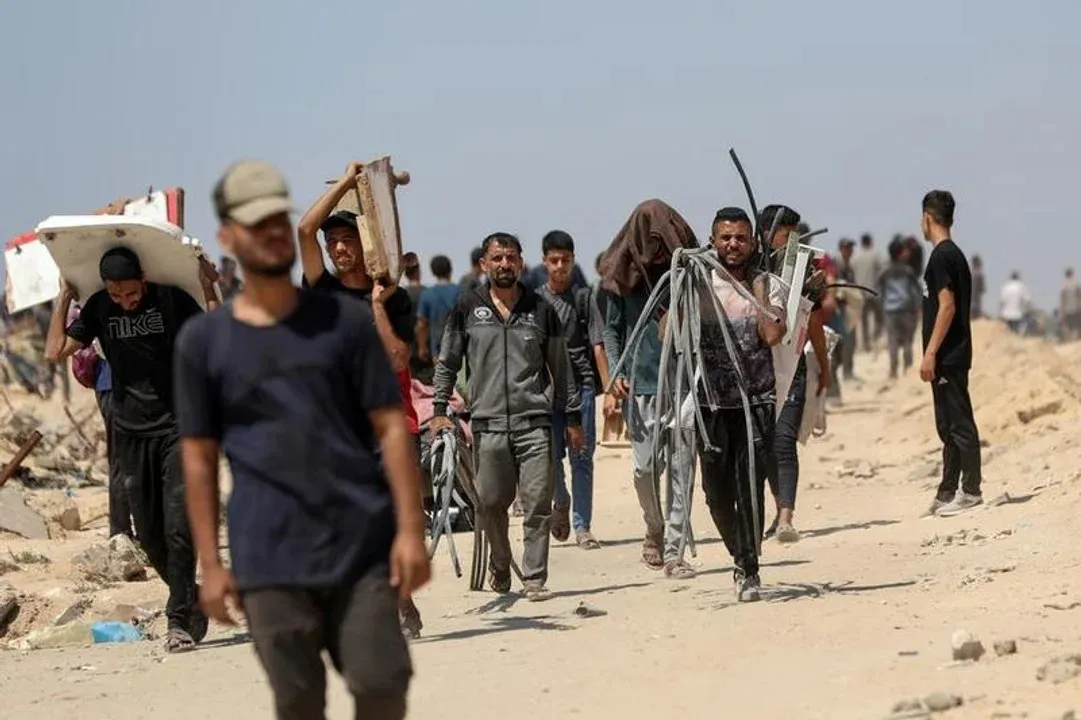 refugiados de Gaza