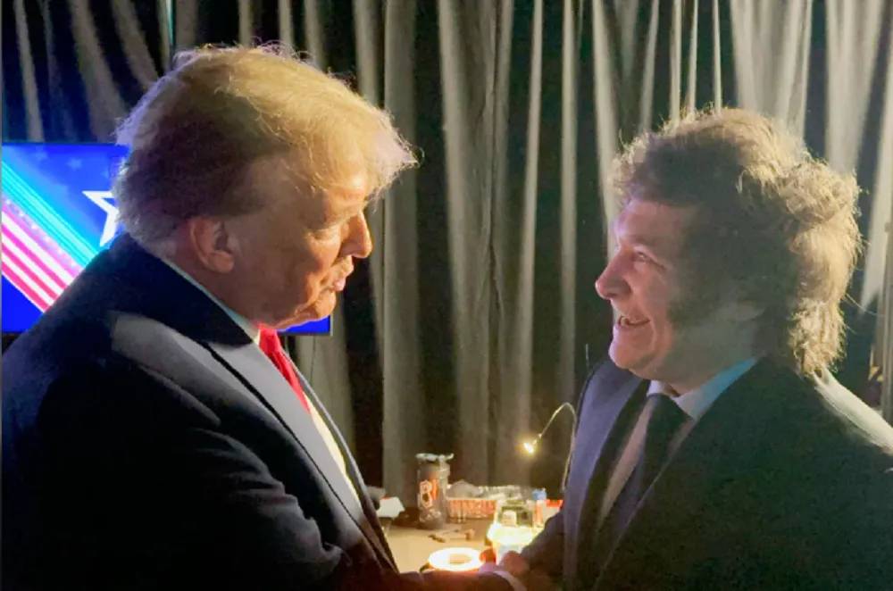 Milei y Trump