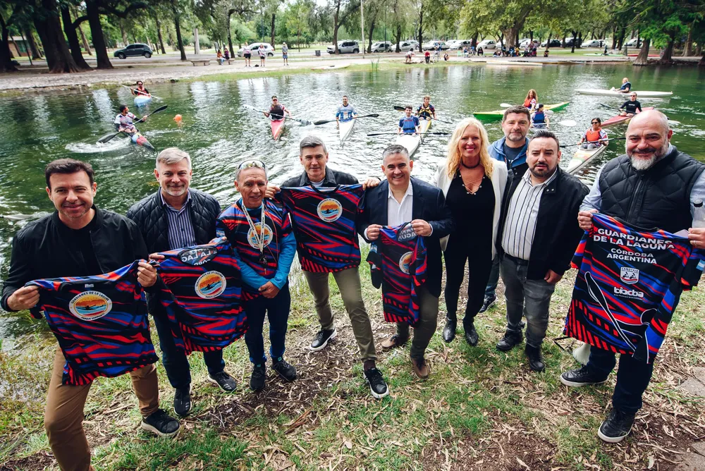 la laguna del parque sarmiento