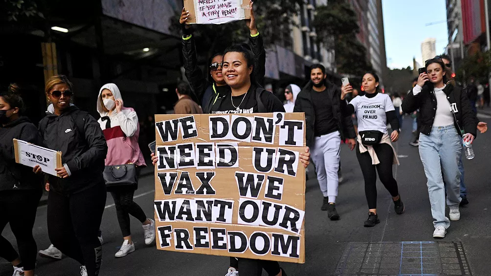 Australia protestas