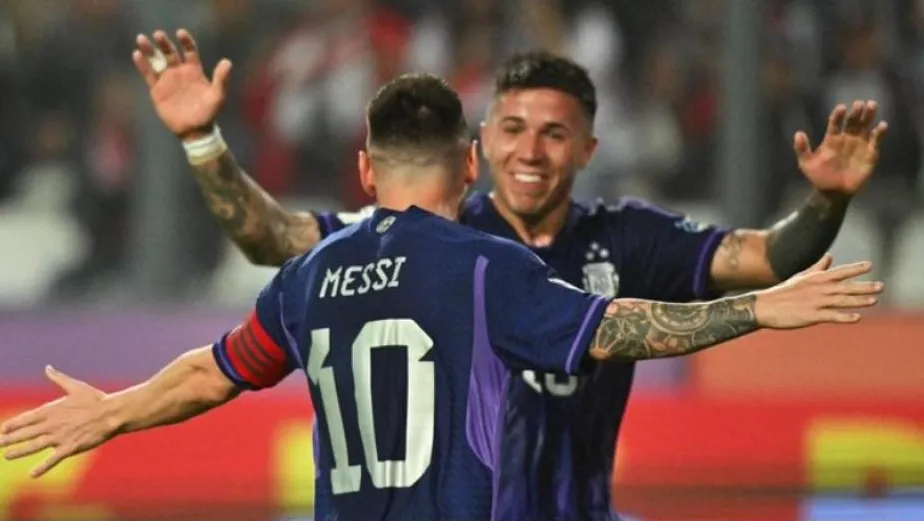 messi enzo selección argentina