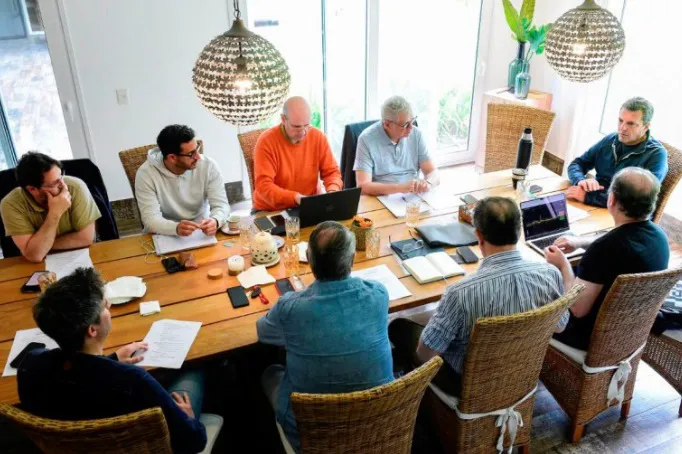 Massa y su equipo económico