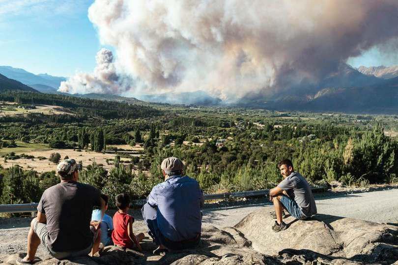 1 - Incendios - El Hoyo - Chubut