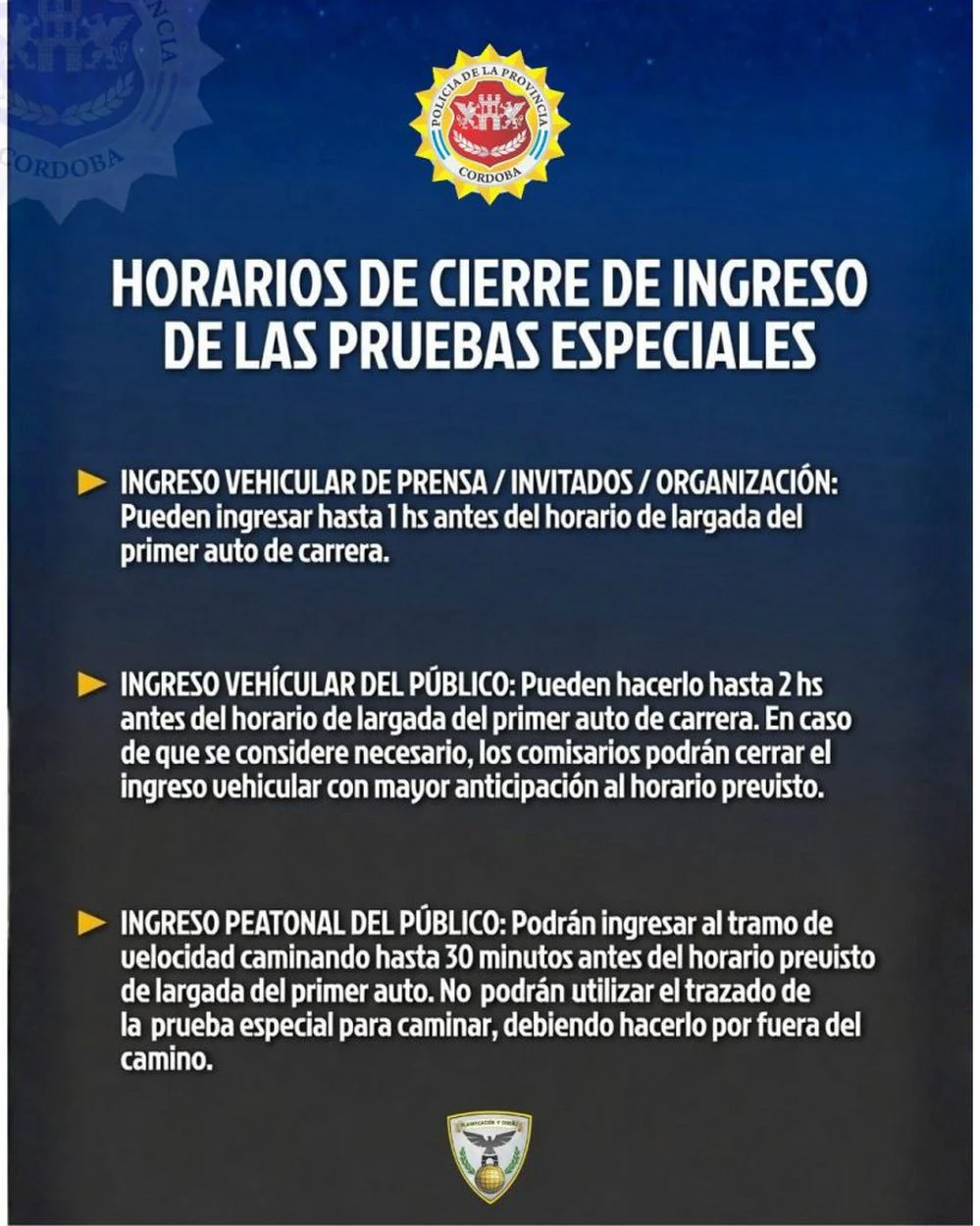 EL OBJETIVO FOTO RALLY SUDAMERICANO SEGURIDAD