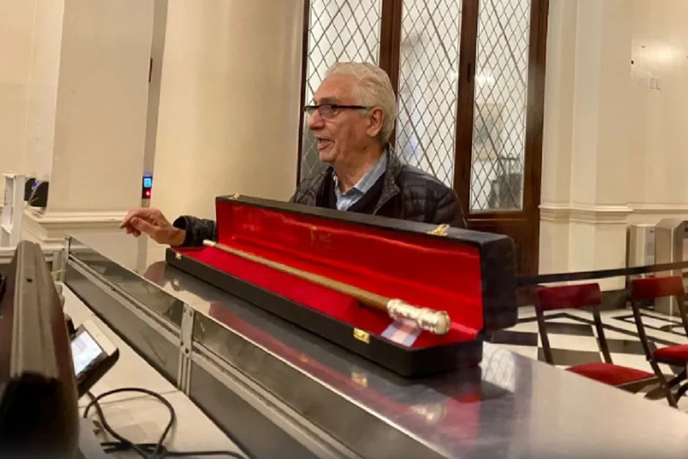 Pallarols baston presidencial